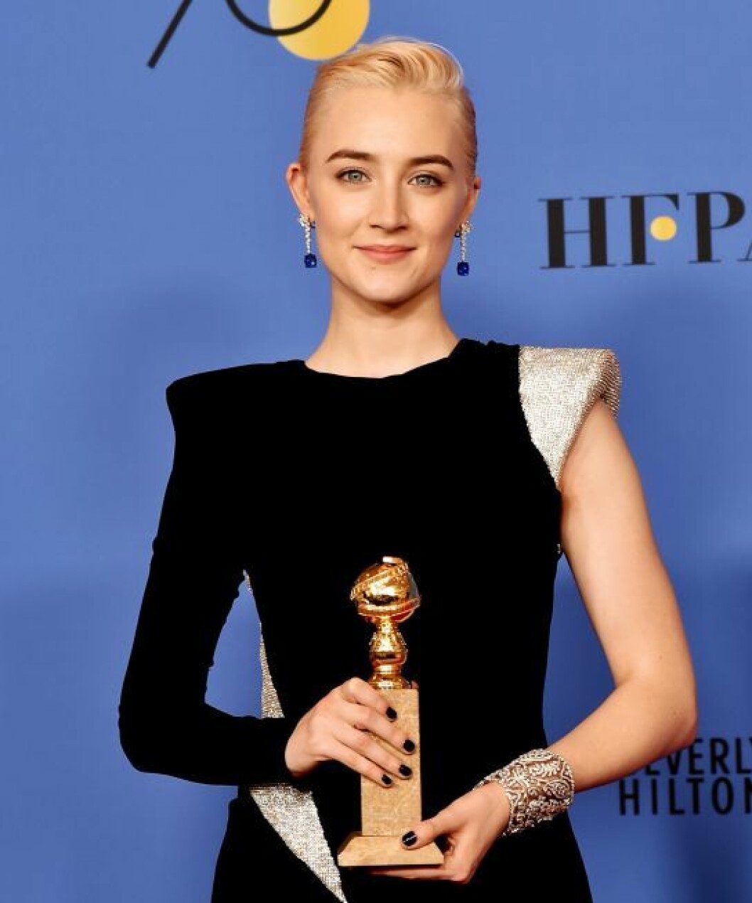 Saoirse Ronan på Golden Globe.