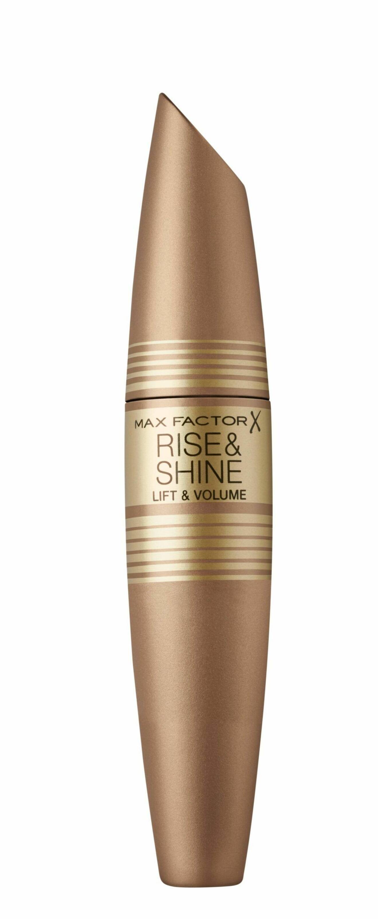 Max Factors nya mascara Rise & Shine. 