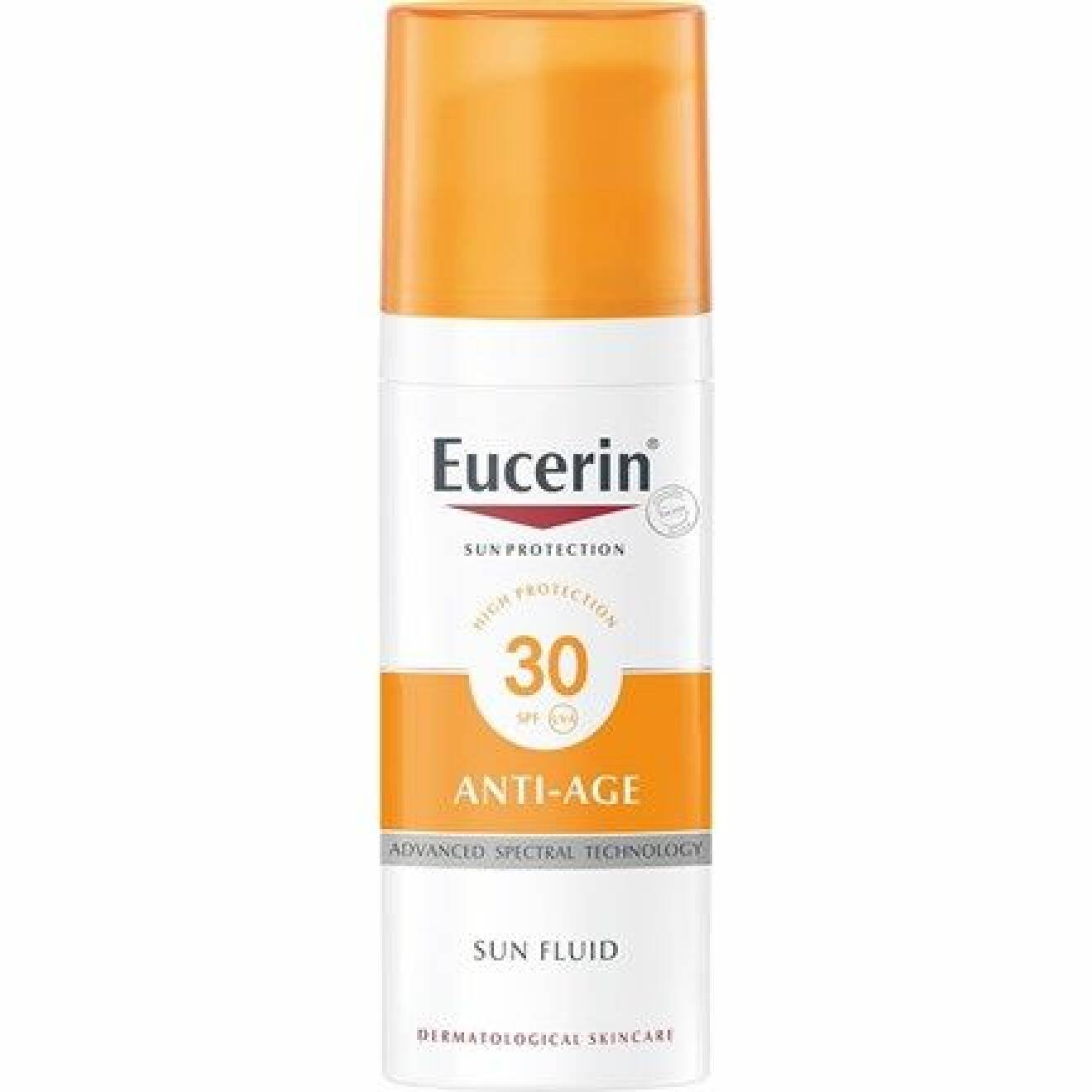 Eucerin Anti Age sun fluid spf 30. 