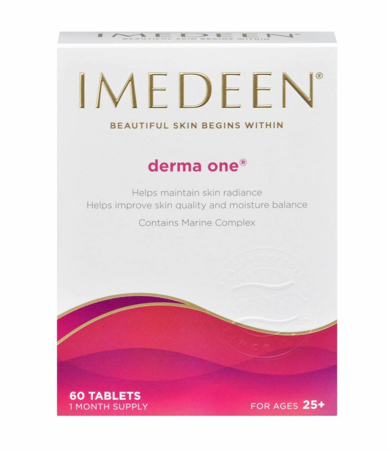 Derma one, Imedeen. 