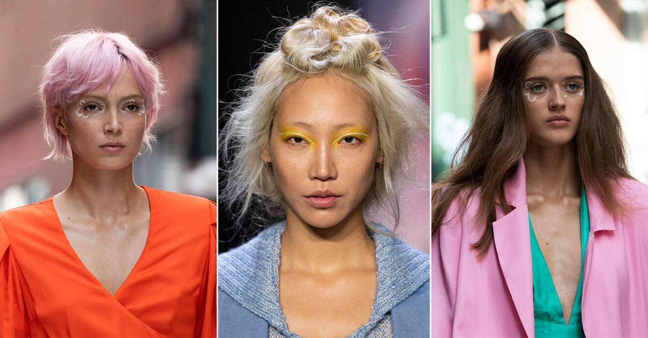 Euphoria-smink på New York fashion week