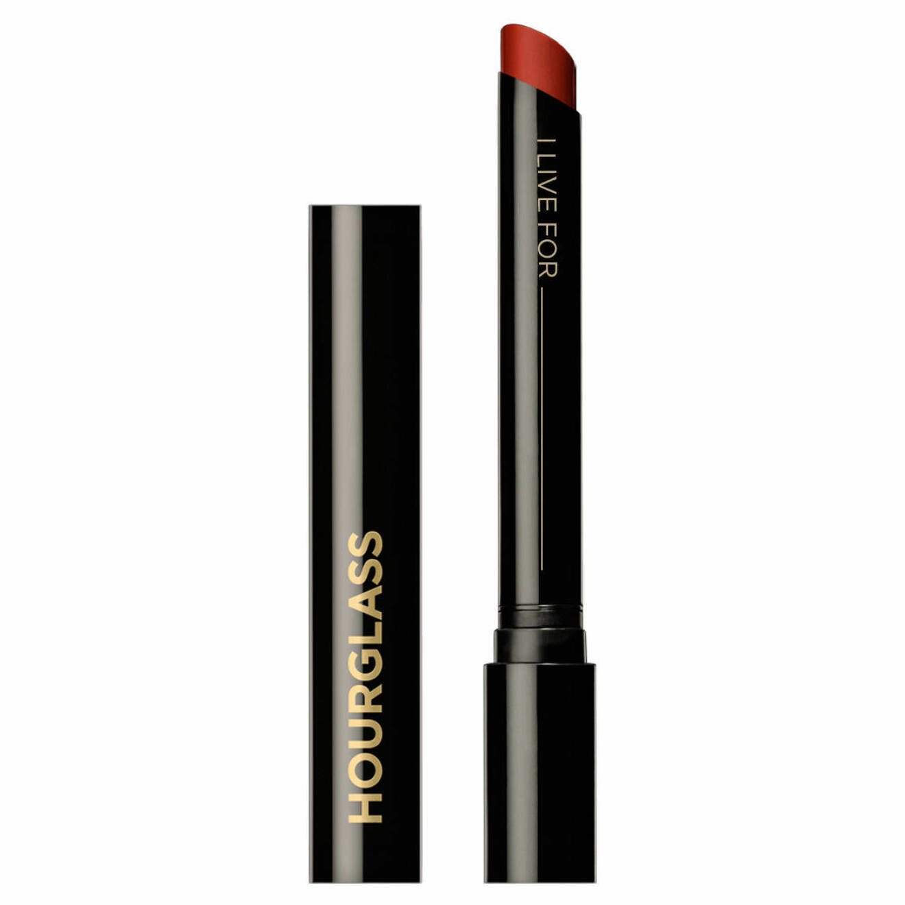 Ultra slim high intensity refillable lipstick från Hourglass lovar både en lång hållbarhet och högt pigment.