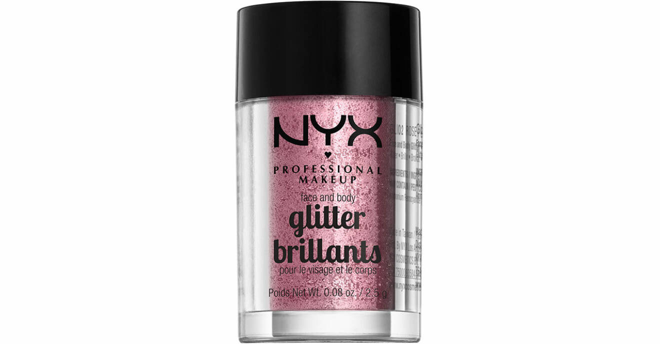 Glitter ögonskugga i glittrig nyans från NYX