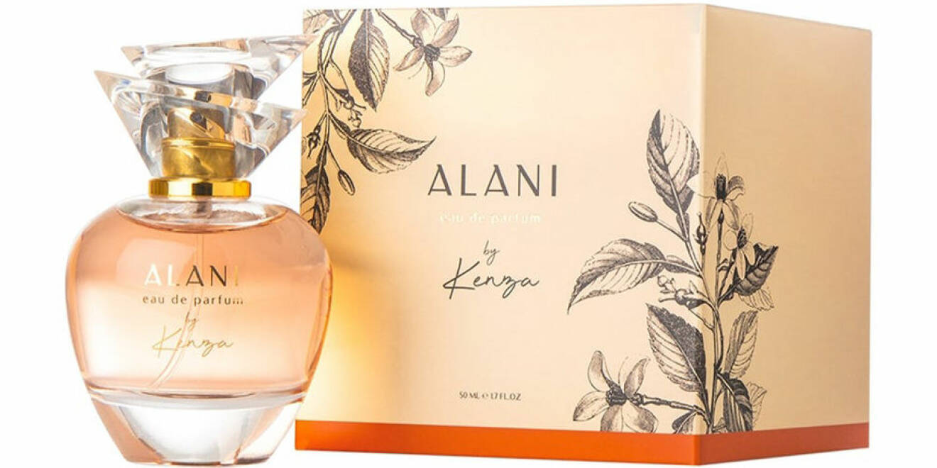 Kenza släpper parfym -vid namn alani