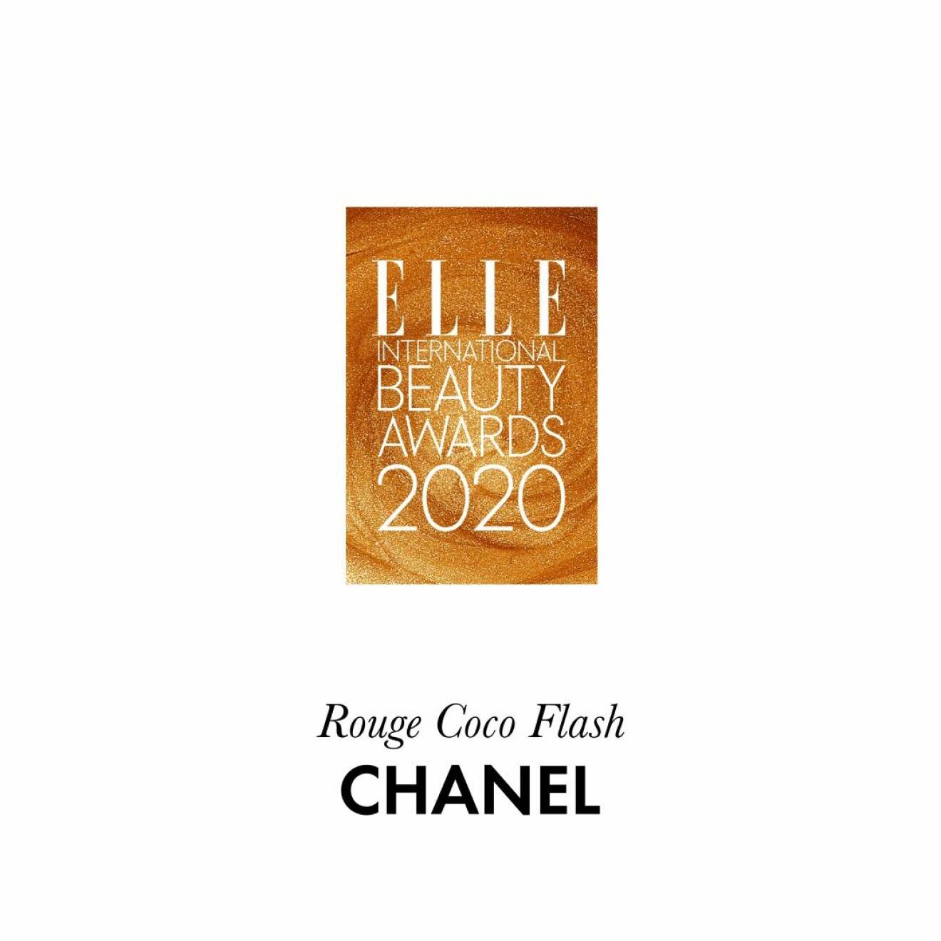 Årets produkt för läpparna Le rouge Coco flash från Chanel.