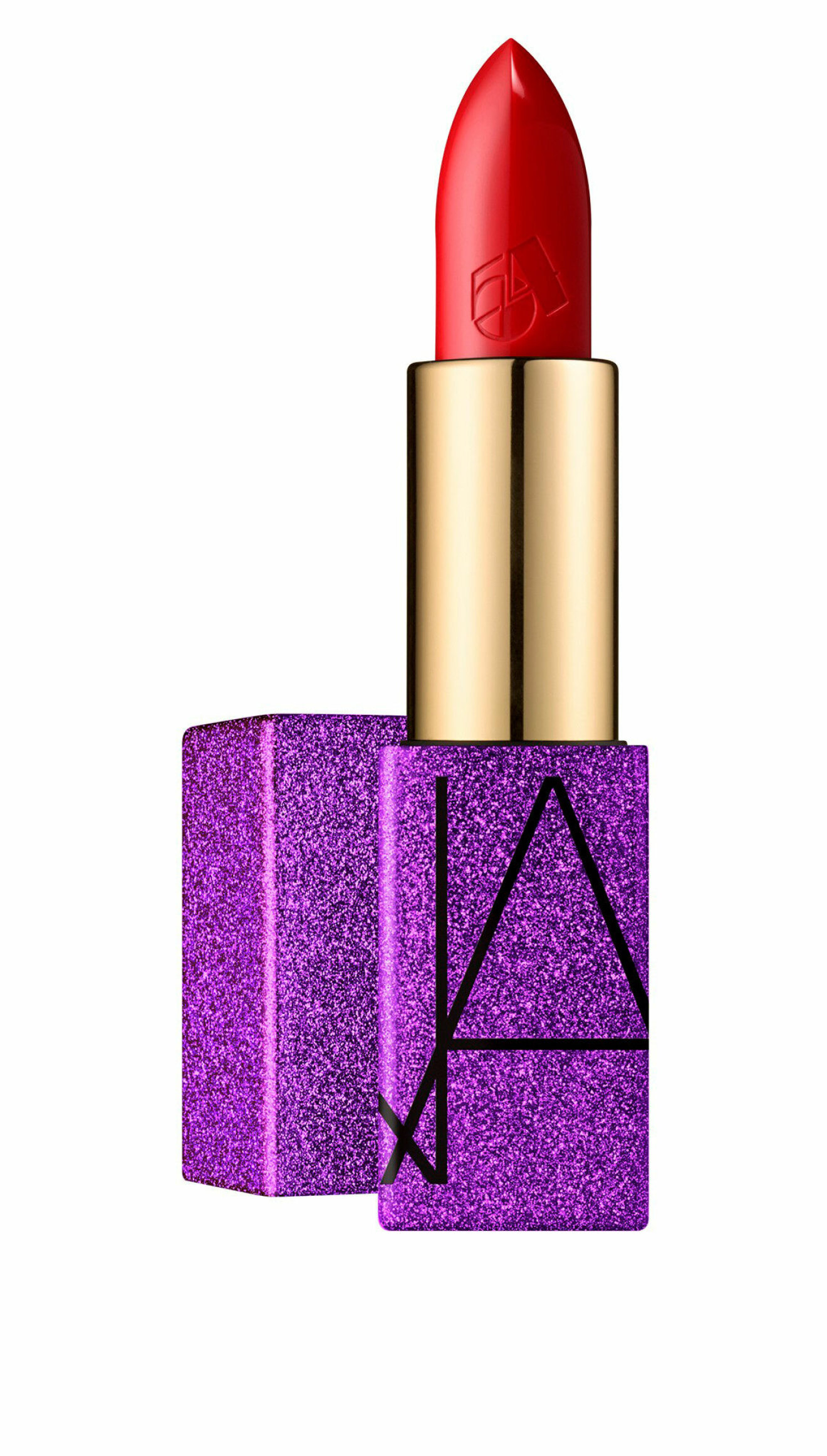 Rött läppstift med glitter Studio 54 audacious lipstick från Nars