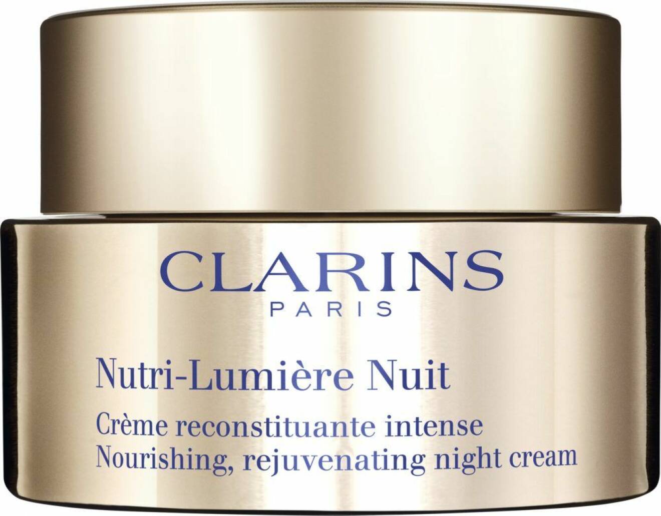 Nyhet från Clarins är ansiktskrämen Nutri Lumière Nuit som är specialiserad för mogen hud.