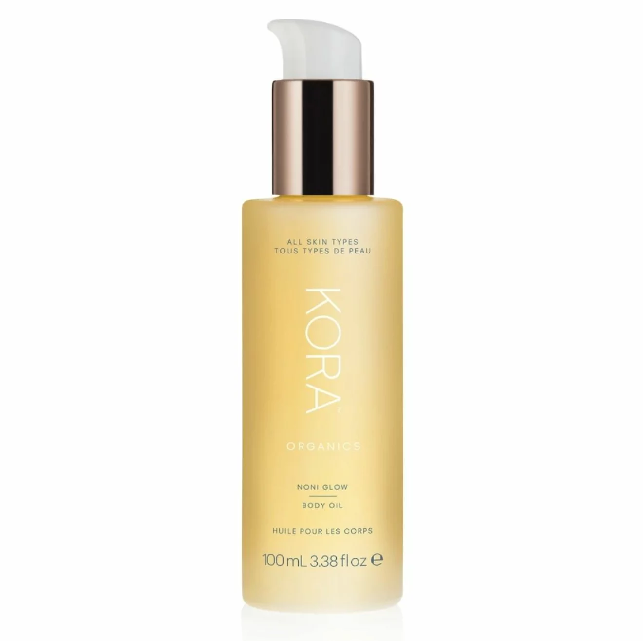 Noni glow body oil från Kora organics är kroppsoljan som enkelt och smidigt absorberas av torr hud.