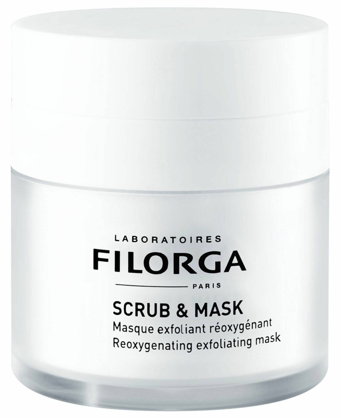 Exfolierande scrub and mask från Filorga.