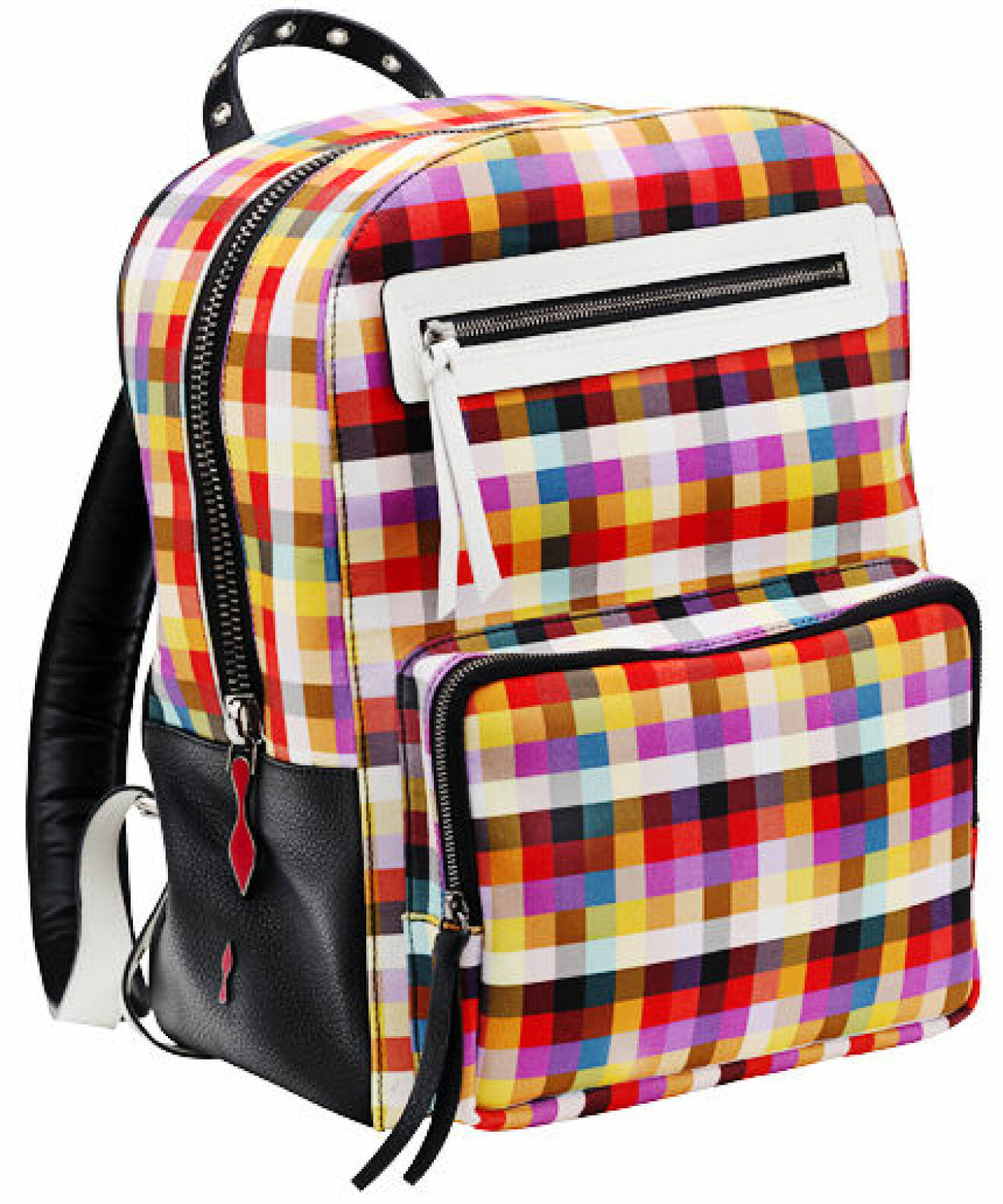 Christian Louboutin Aliosha Backpack Carreaux Calf Multicolor