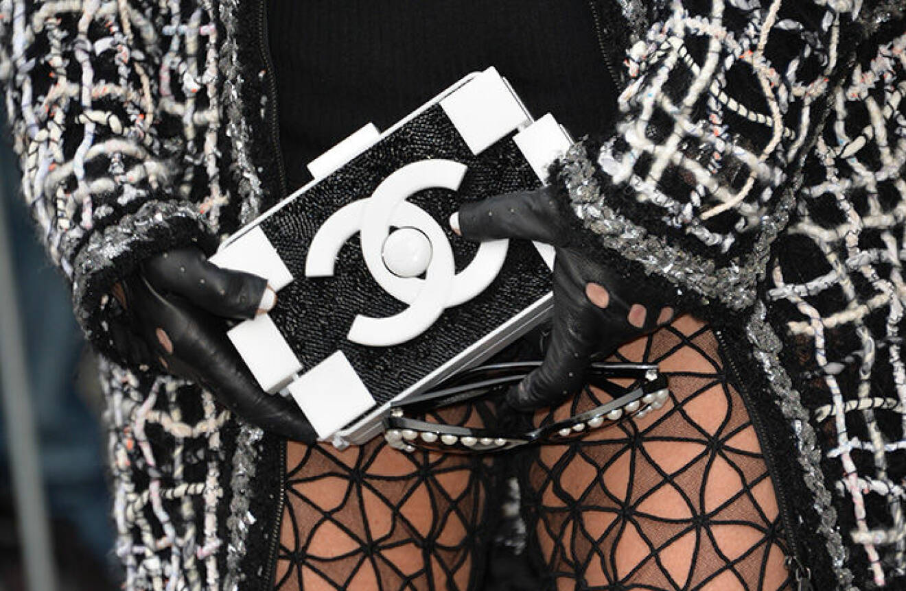 Arrives au dfil de mode Chanel  Paris