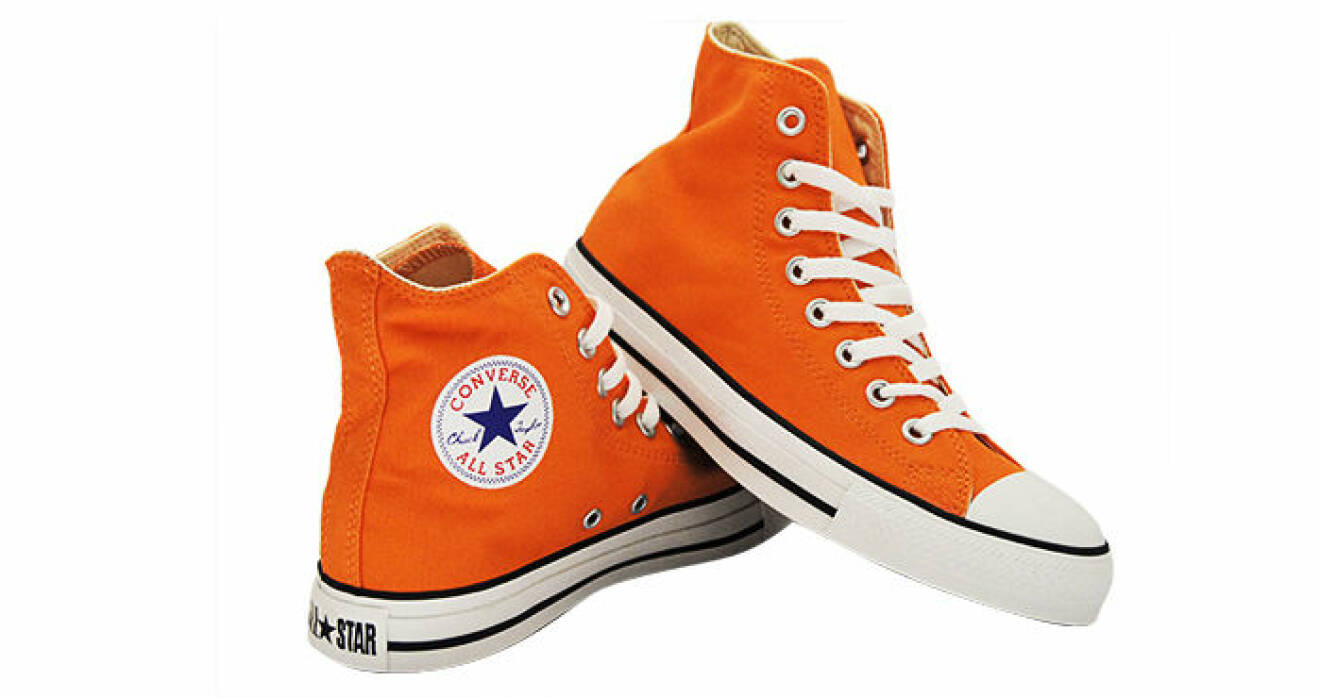 Converse All Star Orange Hi