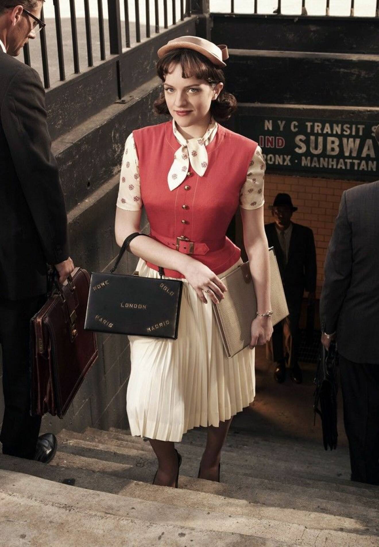 Elisabeth Moss (Peggy Olson) in MAD MEN - saison 3 When: 22 Aug 2013 Credit: WENN.com **Only available for publication in UK, USA**