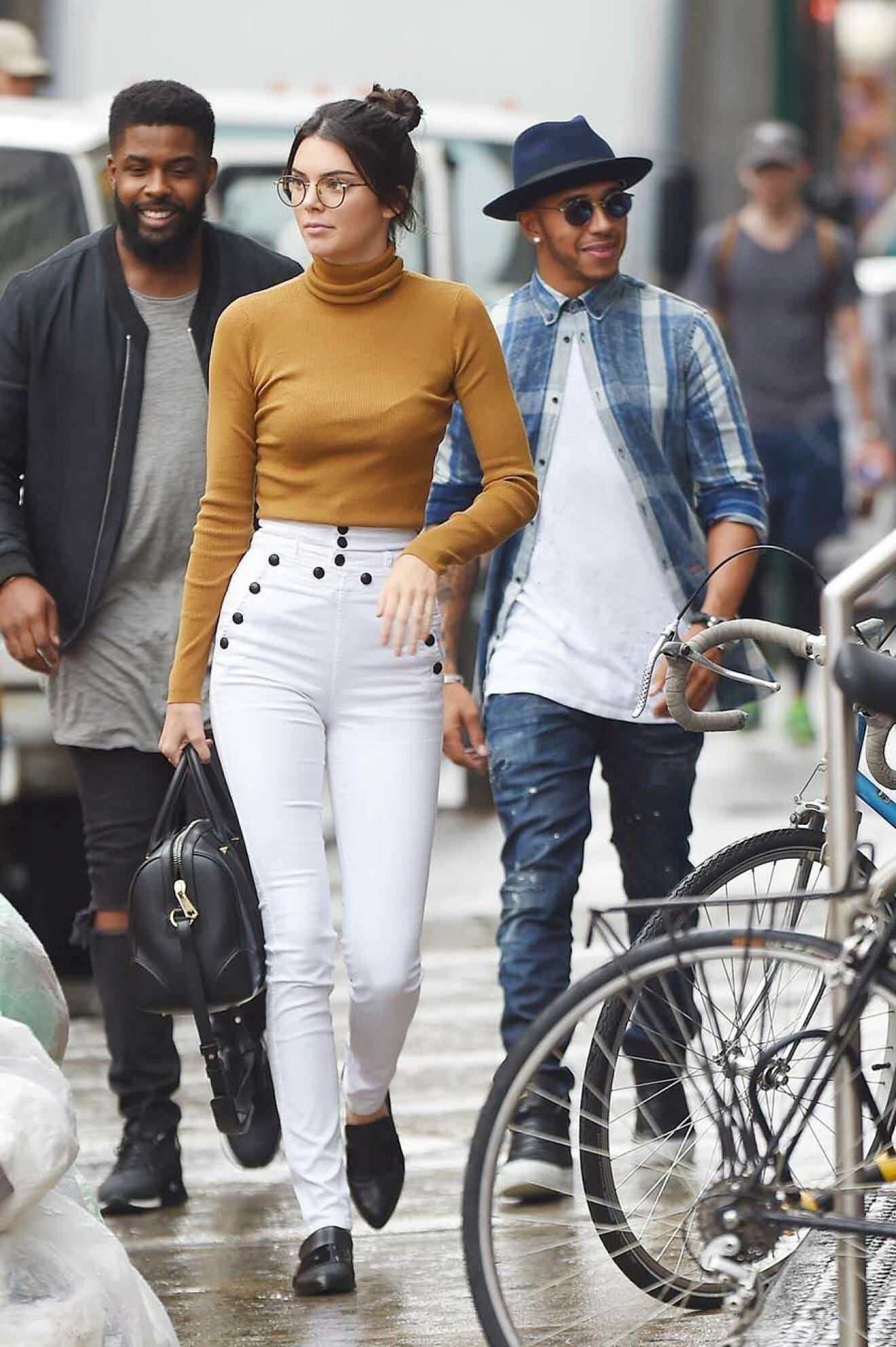 Kendall Jenner and Lewis Hamilton fuel dating rumors as they step out in NYC together