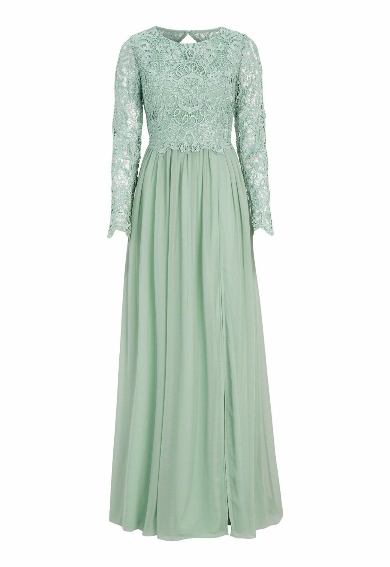 Ljusgrön klänning