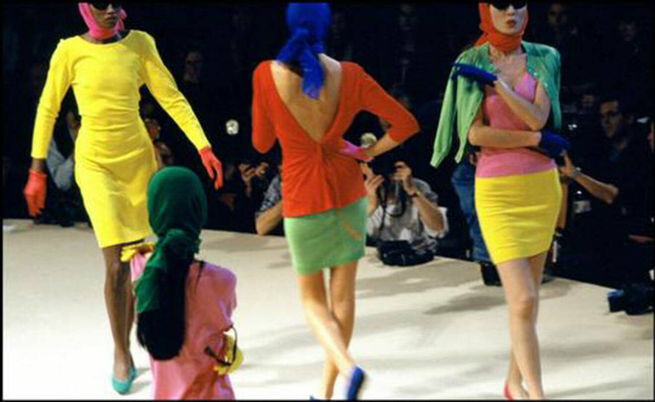 FRANCE, Paris: Fashion Show by KENZO.