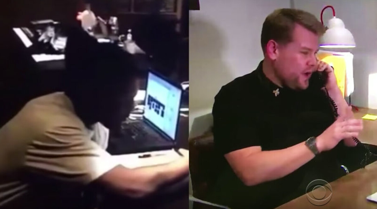 James Corden gör dagens bästa parodi på Kimye-skandalen med Taylor ...
