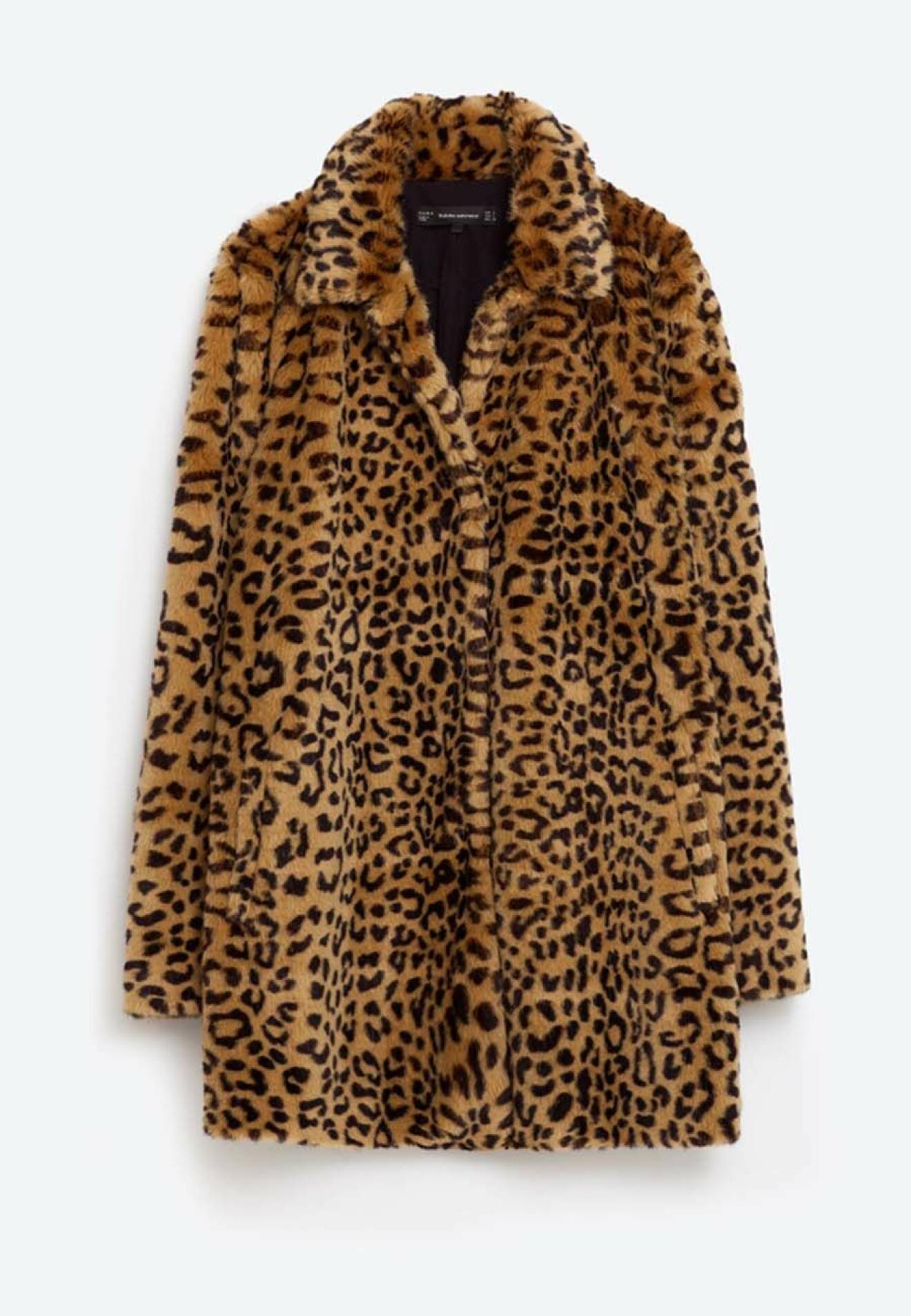 Leopardmönstrad kappa från Zara.