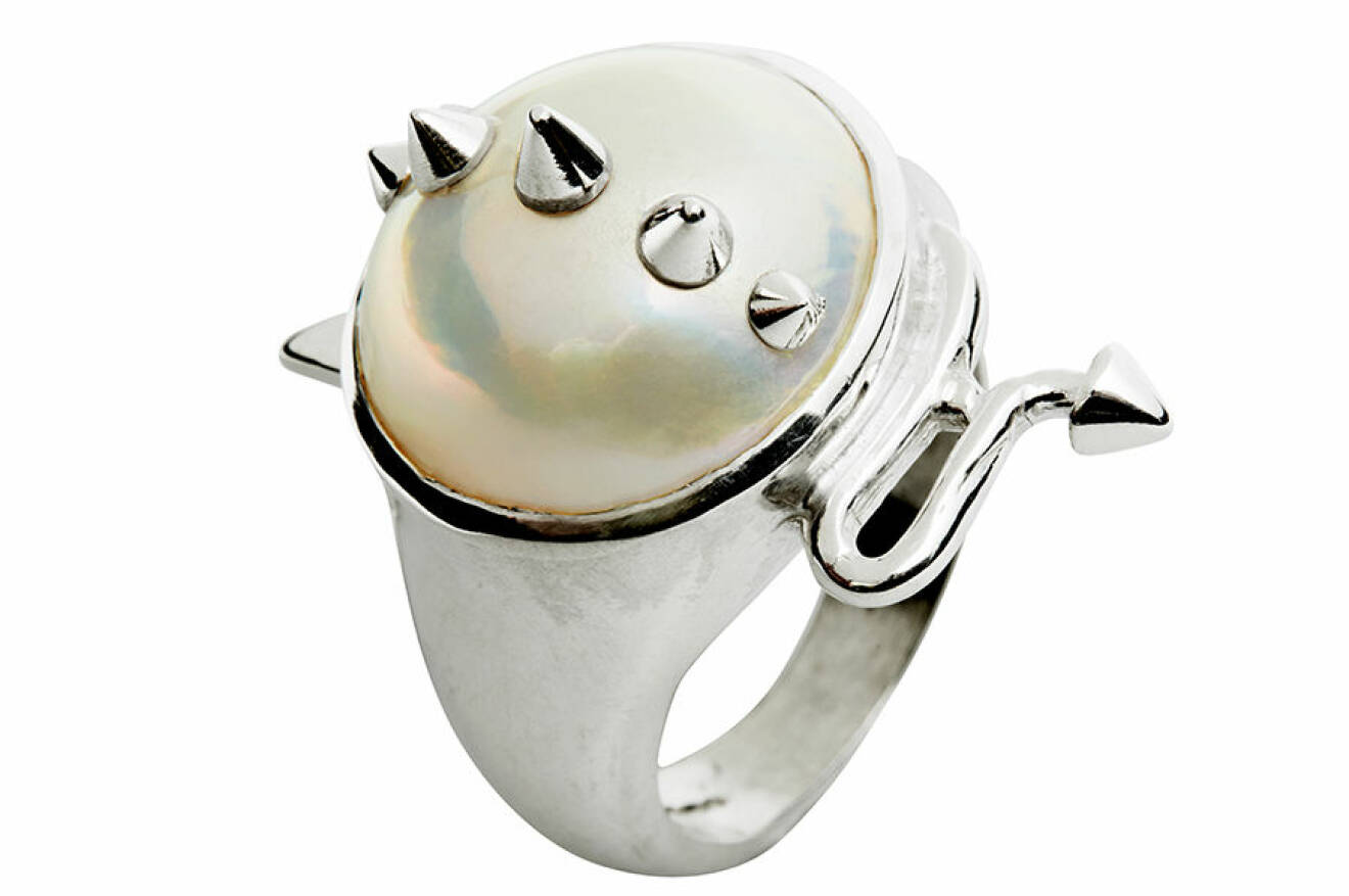 Creature. Silver Freshwater Pearl. 6495kr