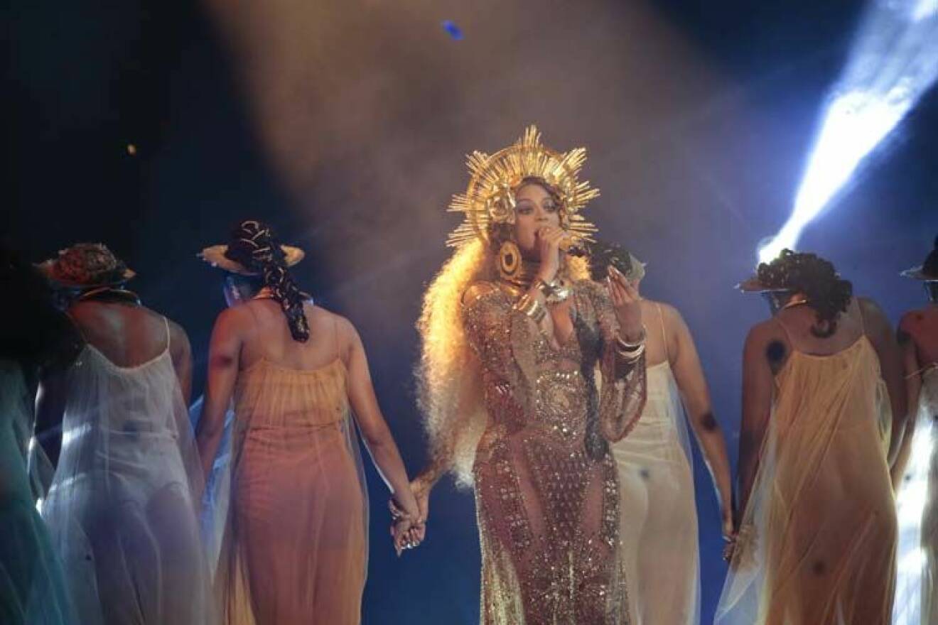 September 12, 2017 - Los Angeles, California, United States: Beyonce performed LOVE DROUGHT at the 59th Annual GRAMMY Awards at STAPLES Center in Los Angeles, CA. Sunday, February 12, 2017. (Robert Gauthier / Los Angeles Times/Polaris) ///