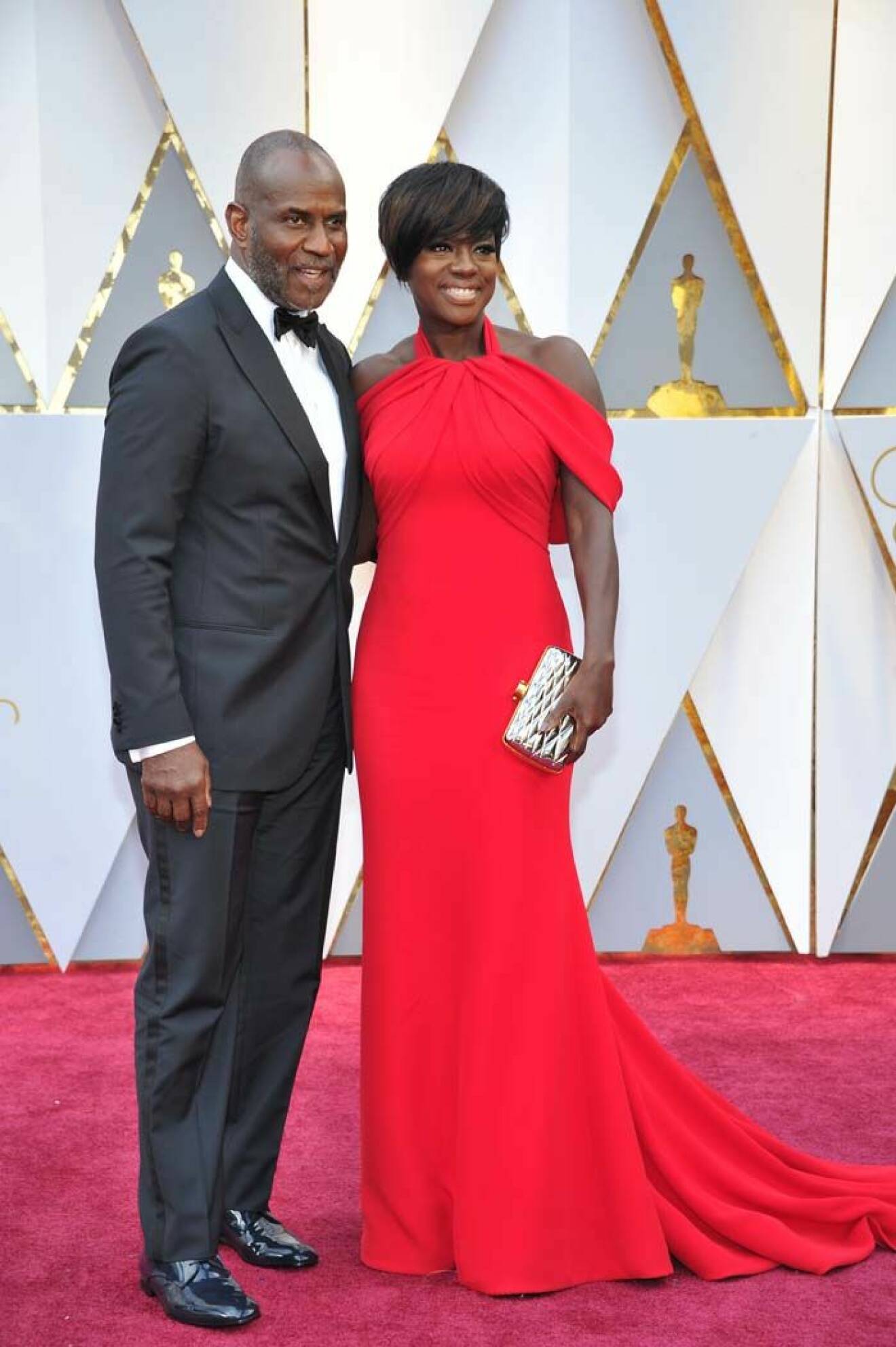 LOS ANGELES, CA - FEBRUARY 26: Julius Tennon and Viola Davis at the 89th Academy Awards at the Dolby Theatre in Los Angeles, California on February 26, 2017. Credit: mpi99/MediaPunch