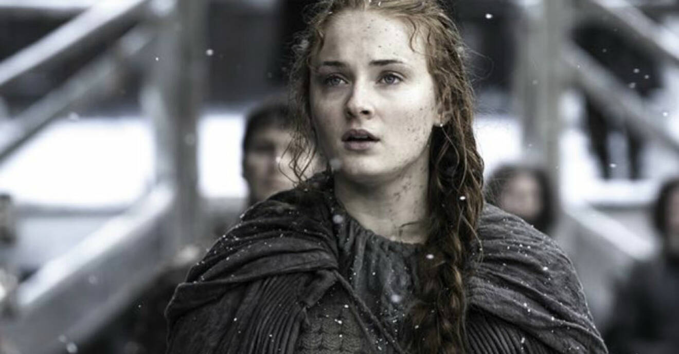 Sansa Stark i Game of Thrones säsong 8.