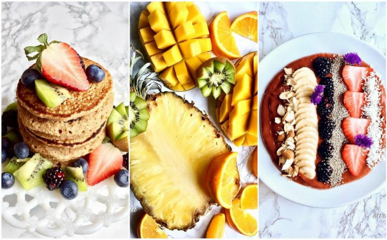 Ett matkonto på Instagram med mycket frukost.