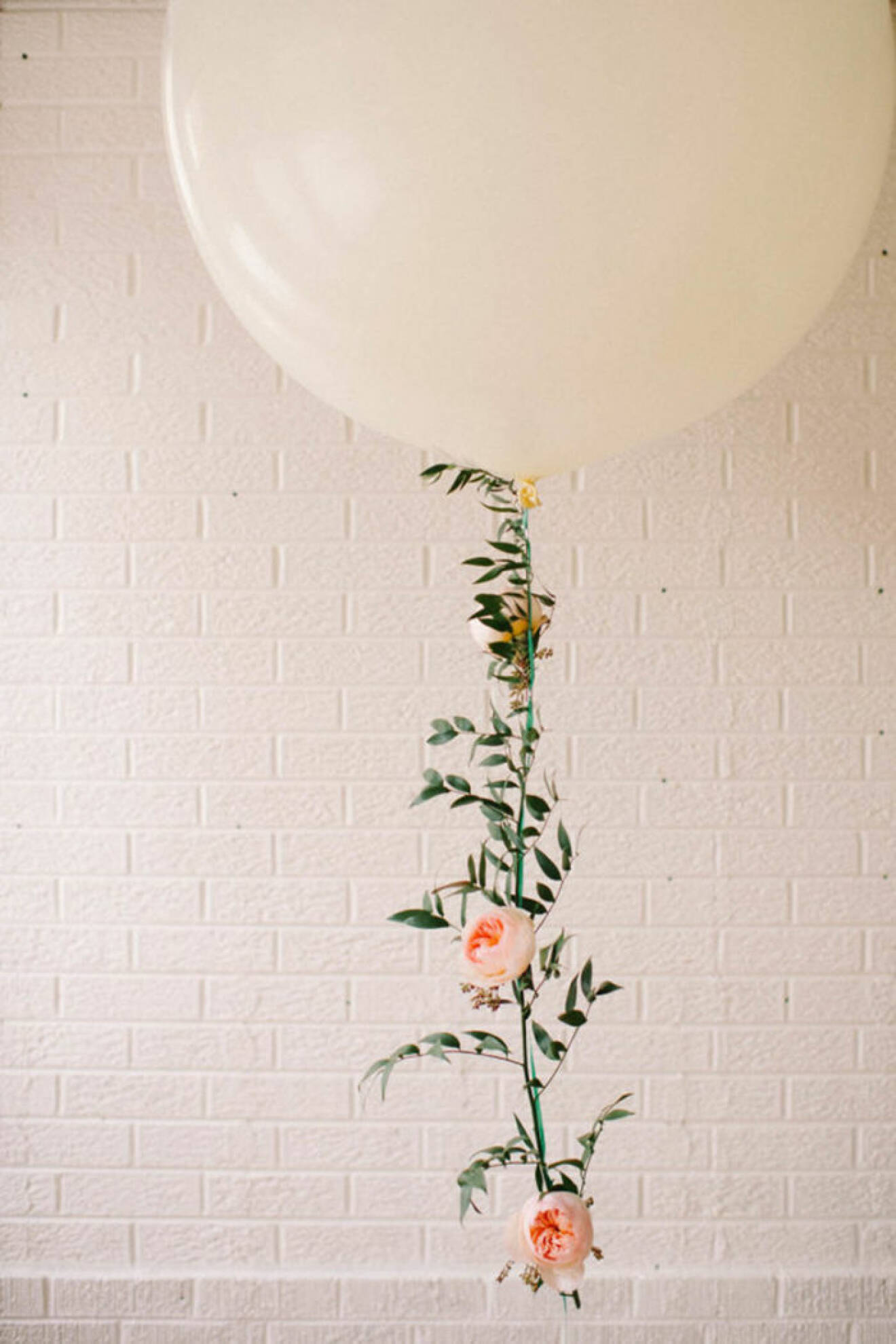 Ballonger med blommor