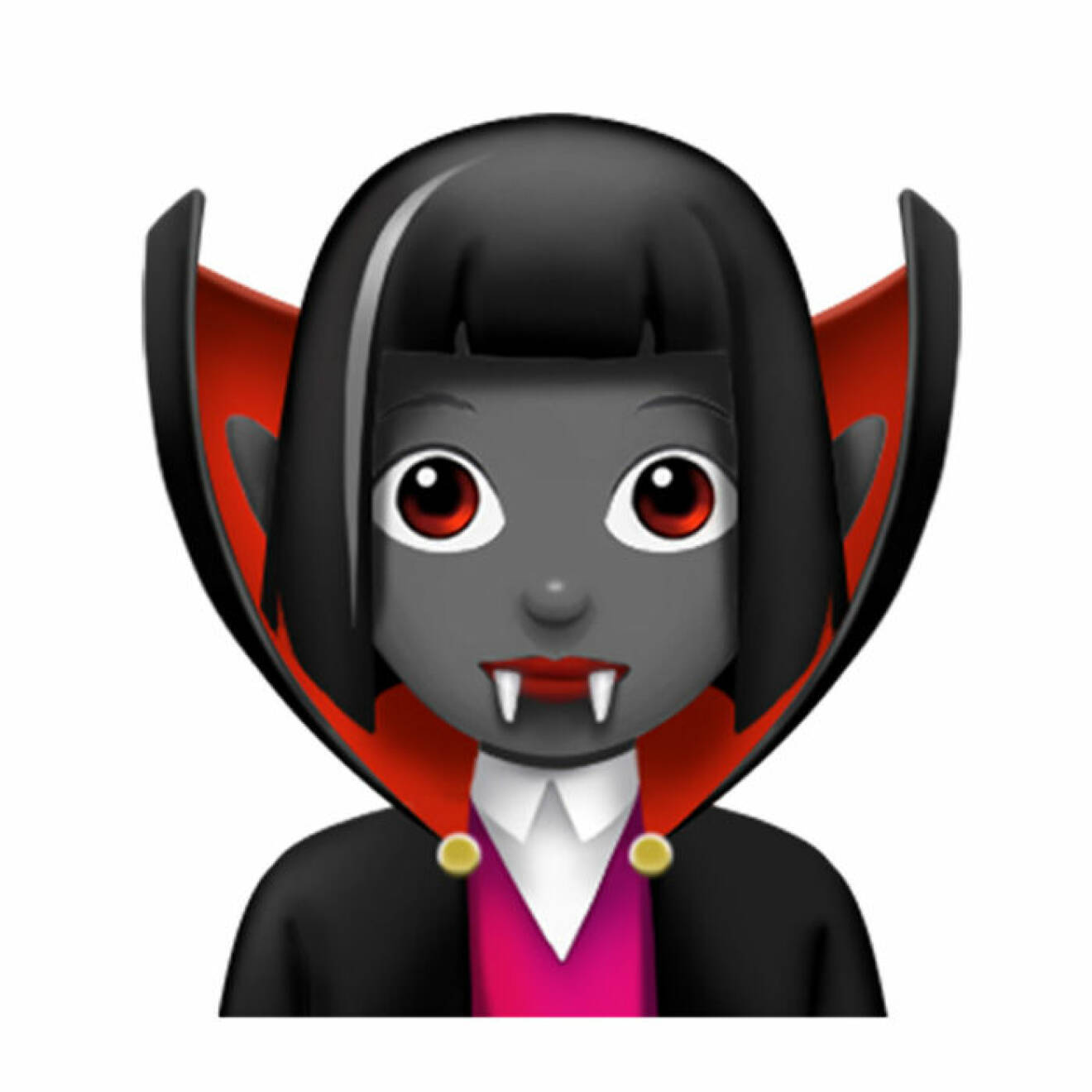 Nya emojis IOS 11, vampyr.