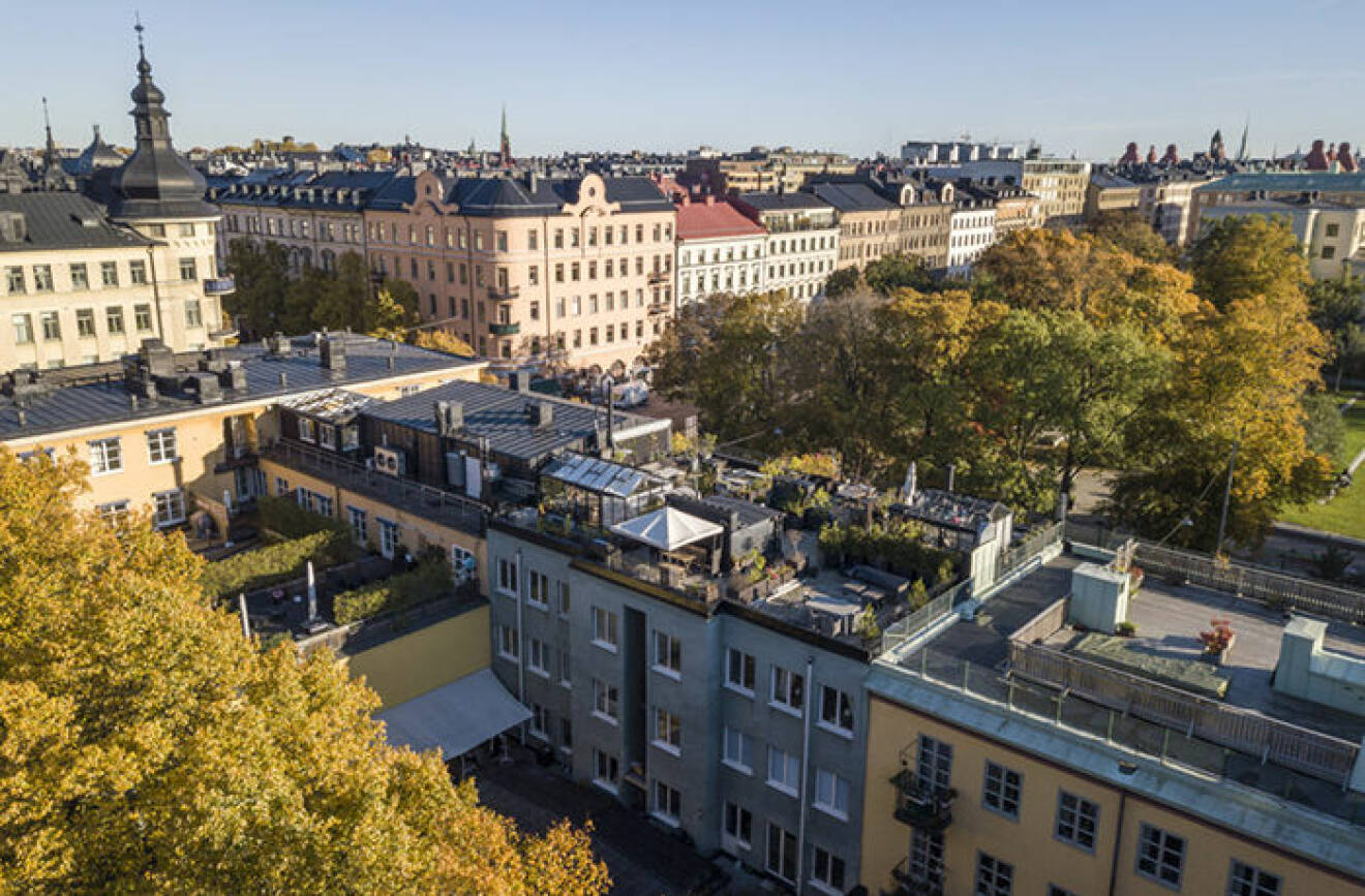 utsikt över stockholm