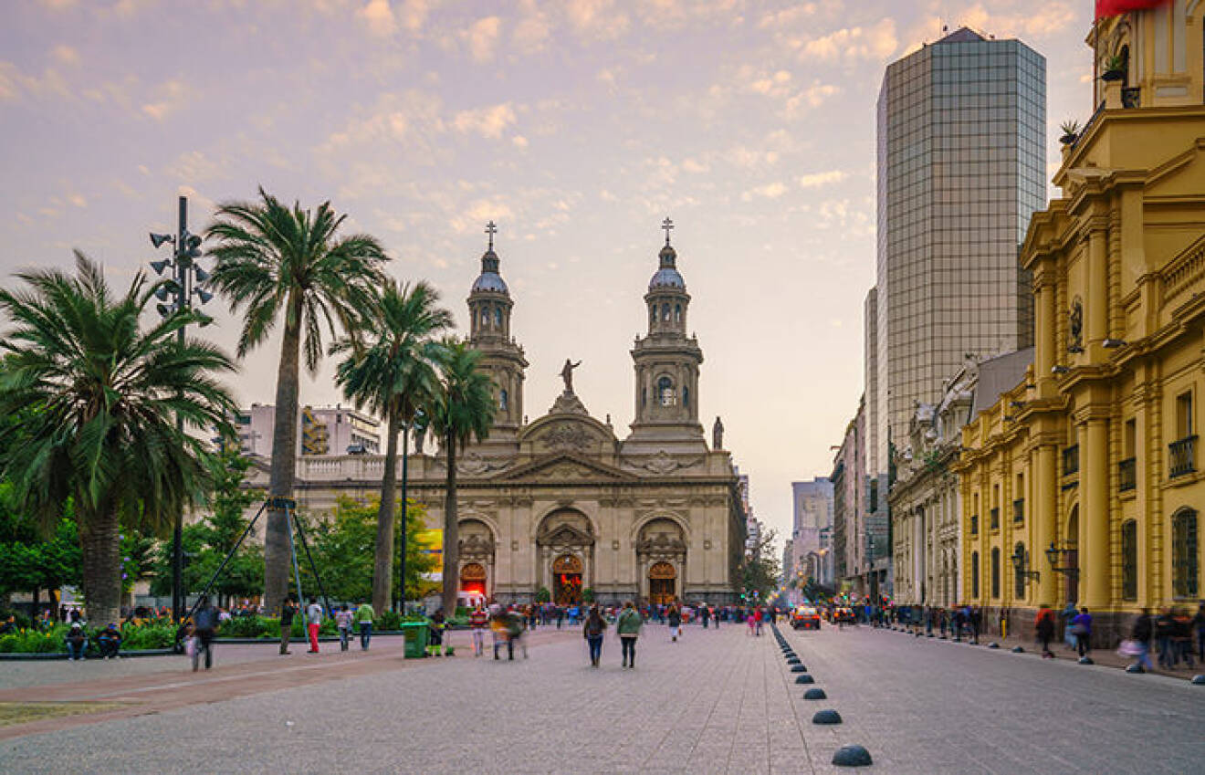 Chile kommer på första plats för de mest trendigaste länderna att besöka. 