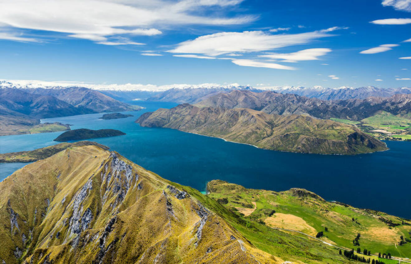 Nya Zeeland lockar många äventyrare med dess vackra natur. 