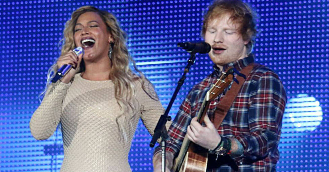 Beyonce Knowles och Ed Sheeran gör en ny version av låten Perfect.