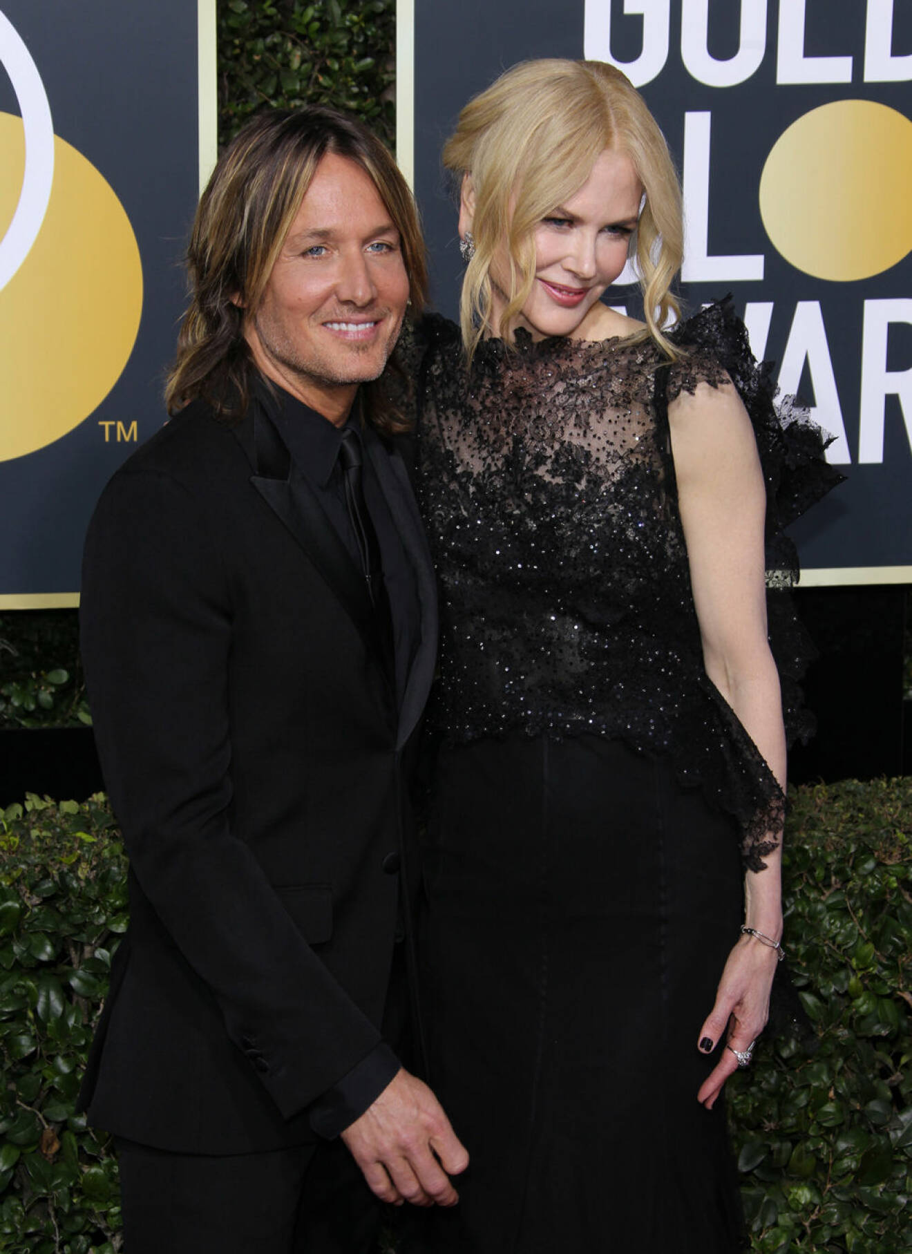 Nicole Kidman och Keith Urban på Golden Globe. 