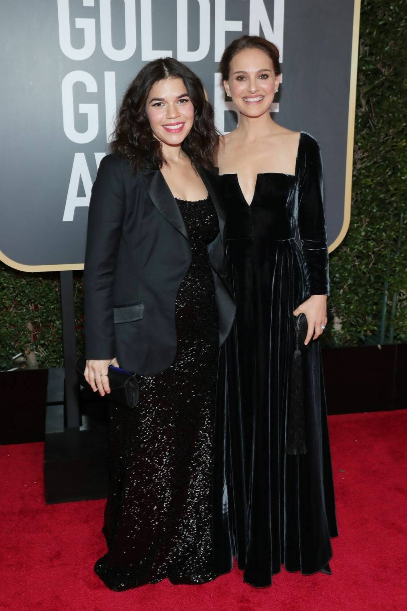 America Ferrera och Natalie Portman i Dior