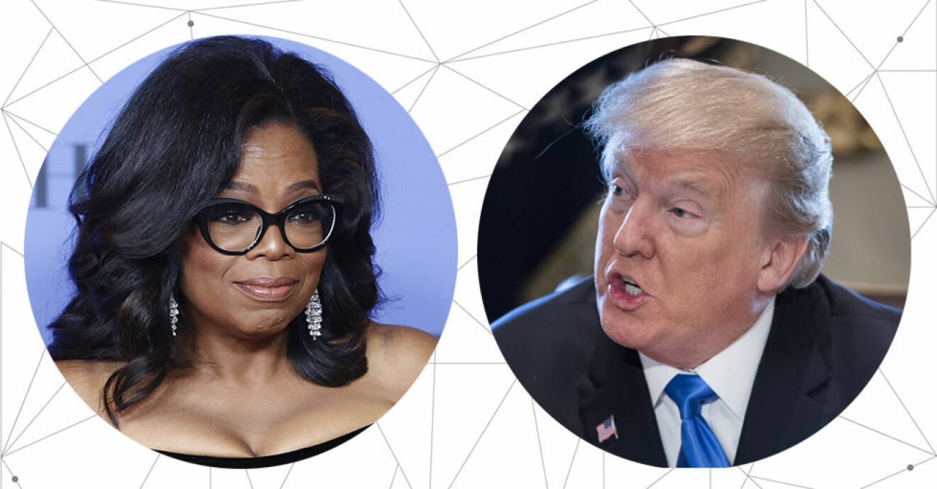 Oprah winfrey funderar på att bli president.
