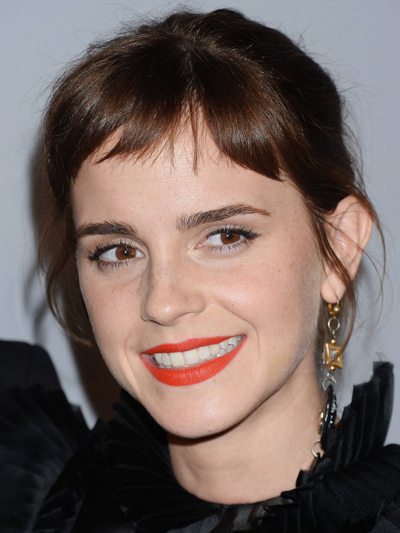 Emma Watson i kortkort lugg på Golden Globe-galan.