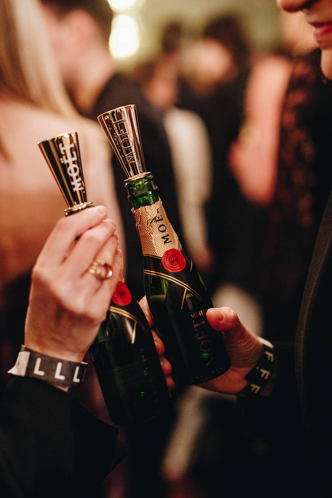 Skål i champagne Efterfesten Ellegalan 2018