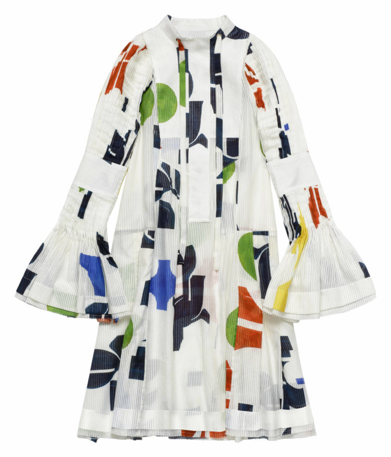 Klänning med mönster från H&M.