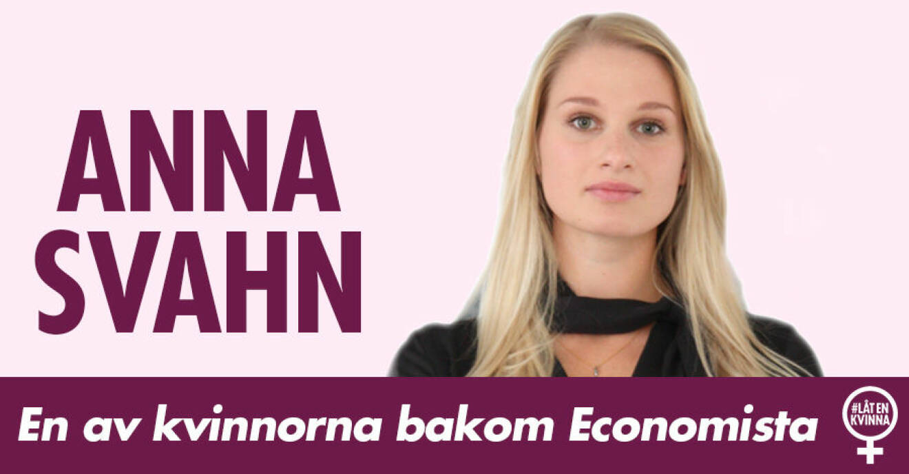 Anna Svahn ligger bakom Facebook-gruppen Economista.