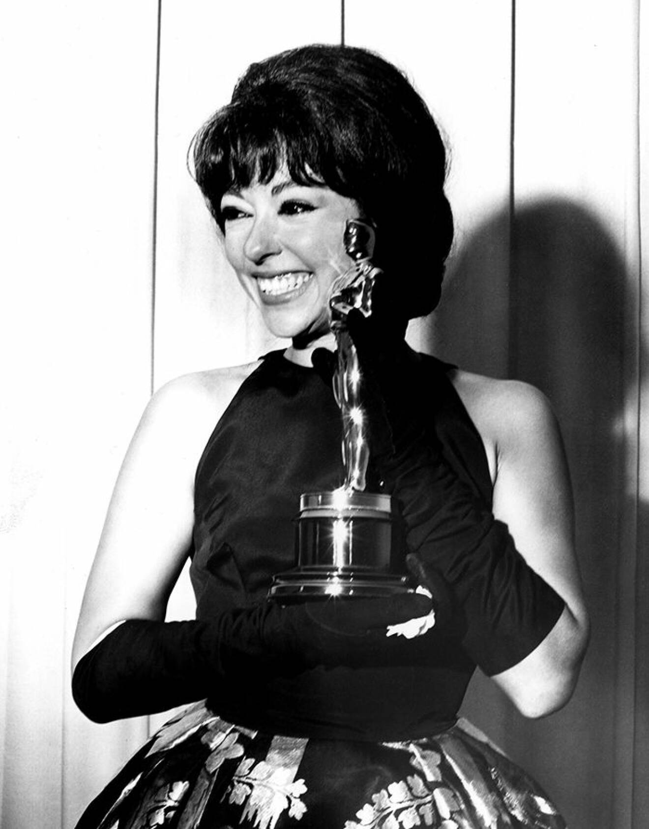 Rita Moreno succé på Oscarsgalan 1962. 