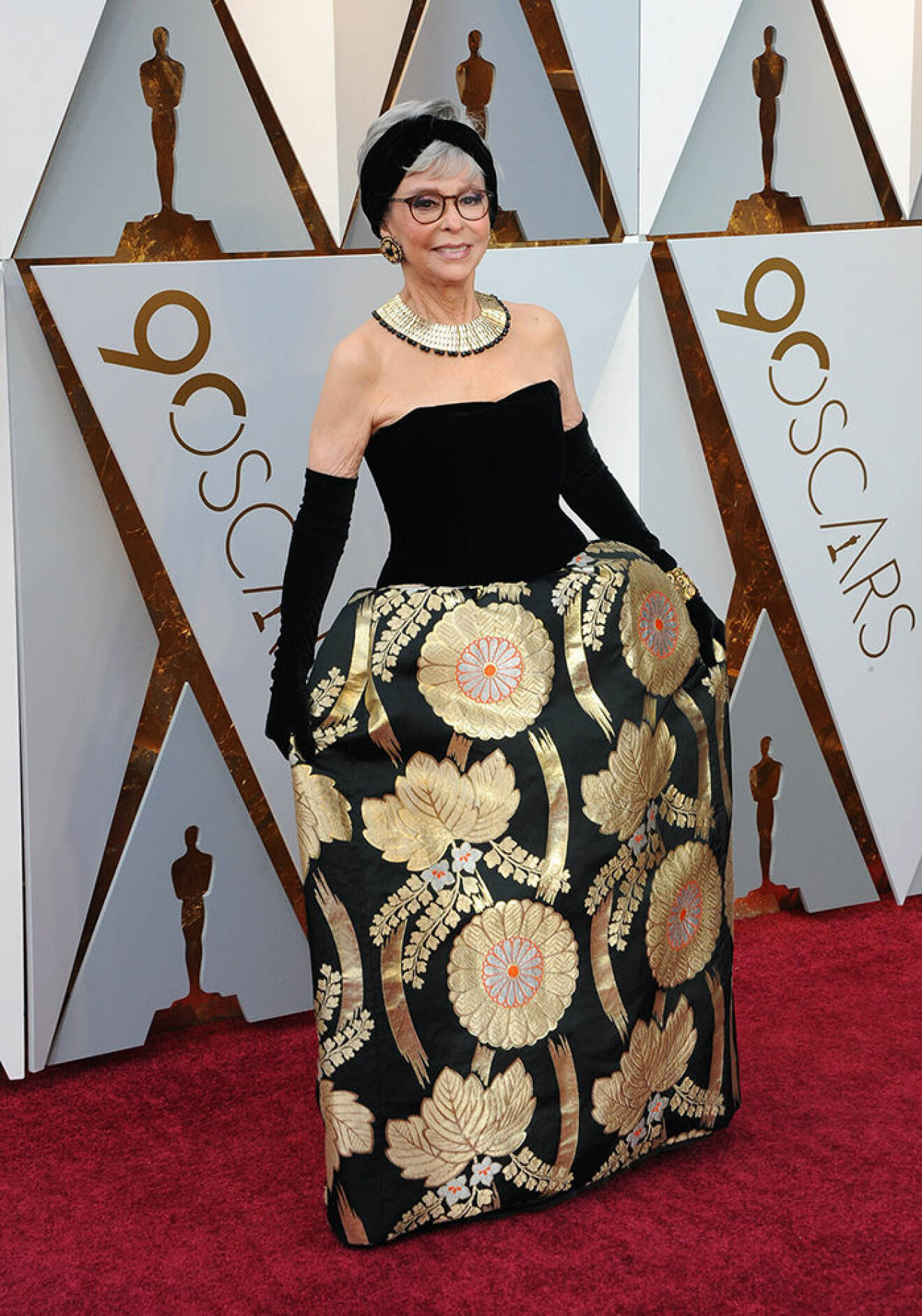 Rita Moreno på Oscarsgalan. 