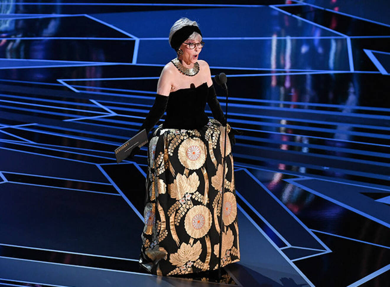Rita Moreno gjorde succé på Oscarsgalan. 