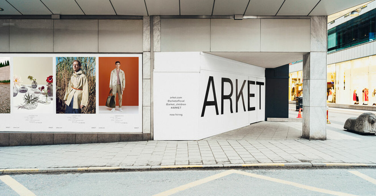 Arket öppnar sin första butik i Sverige.