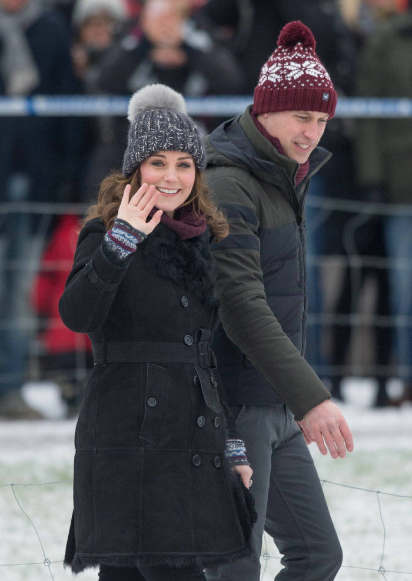 Kate och William besökte Stockholm i vintras. 