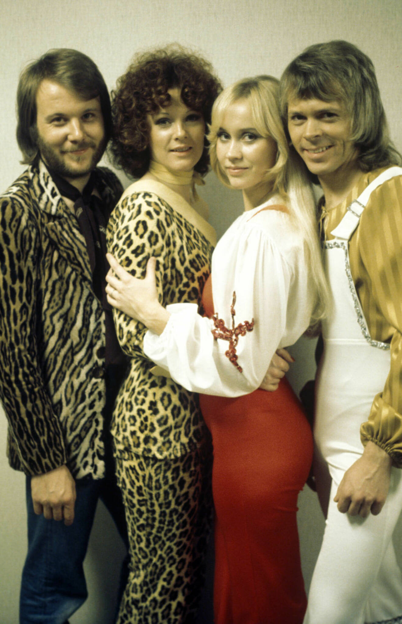 ABBA i leopardmönstrat.