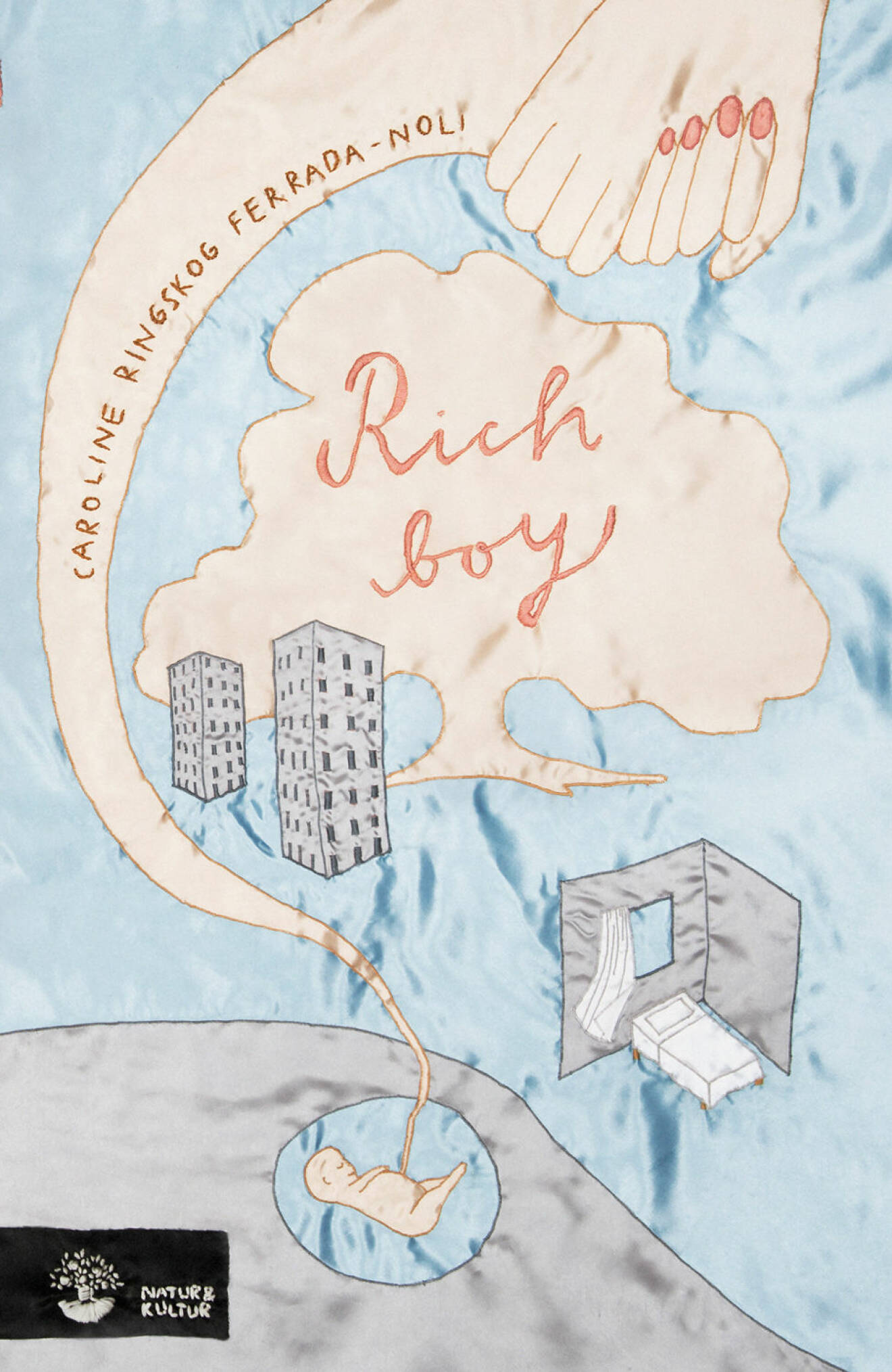 Caroline Ringskog Ferrada-Noli berättar om sin bok Rich boy.