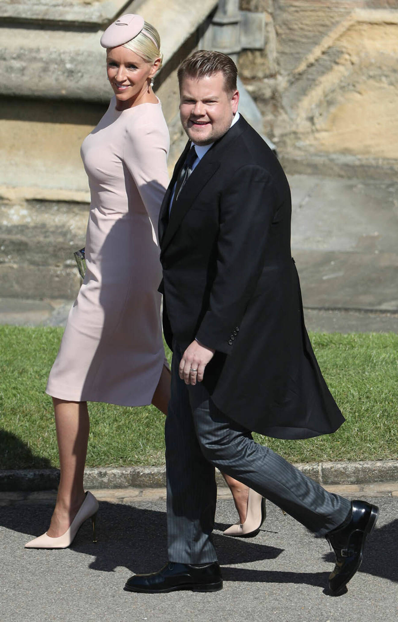 James Corden med fru Julia Carey