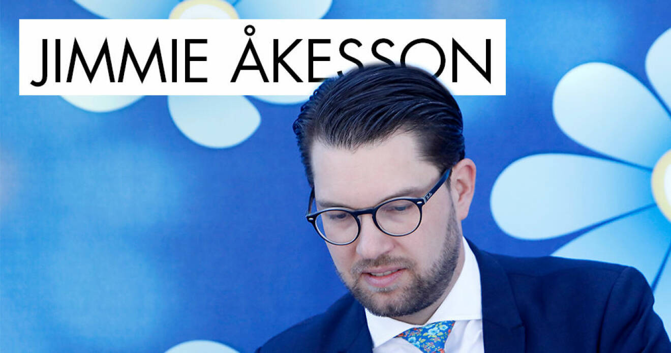 Sverigedemokraternas Jimmie Åkesson älskas och hatas av väljarna.