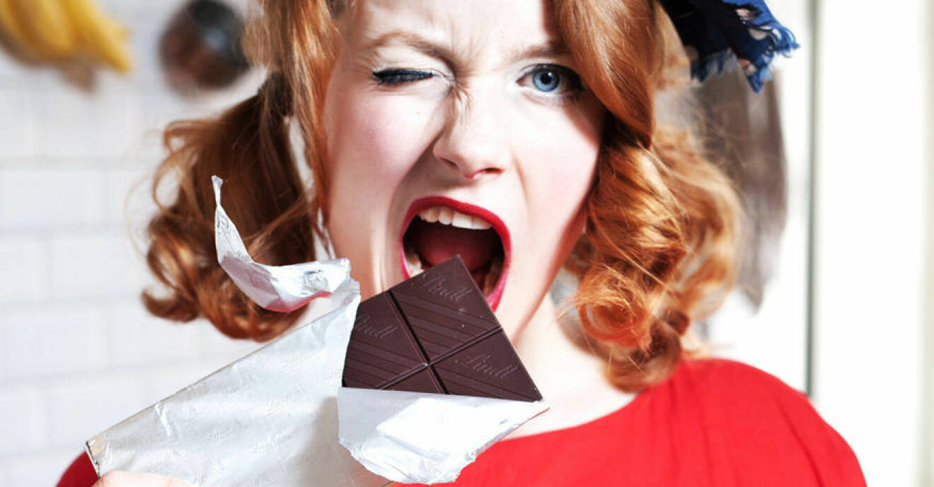Choklad innehåller massor av järn.